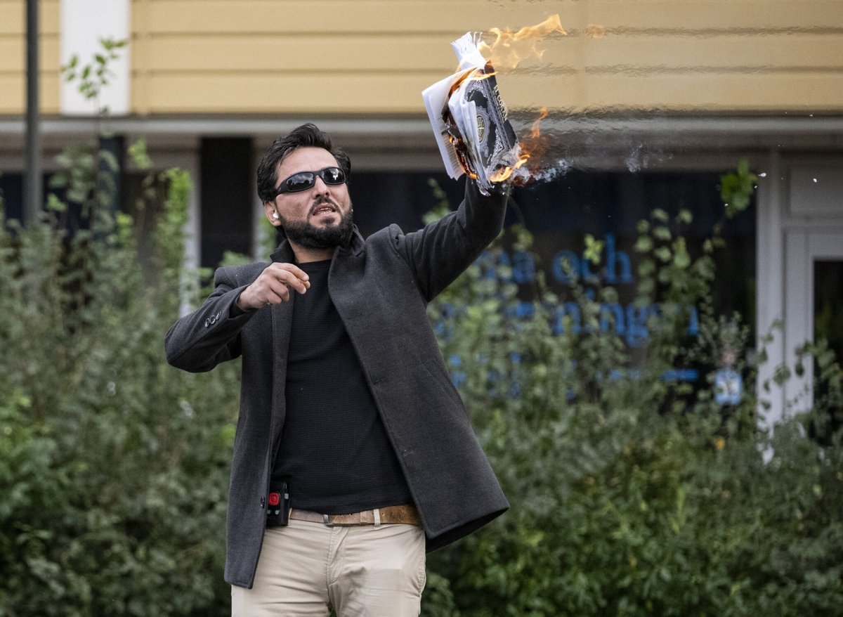 He gave his life so others could wake up – rest in power, Salwan Momika.