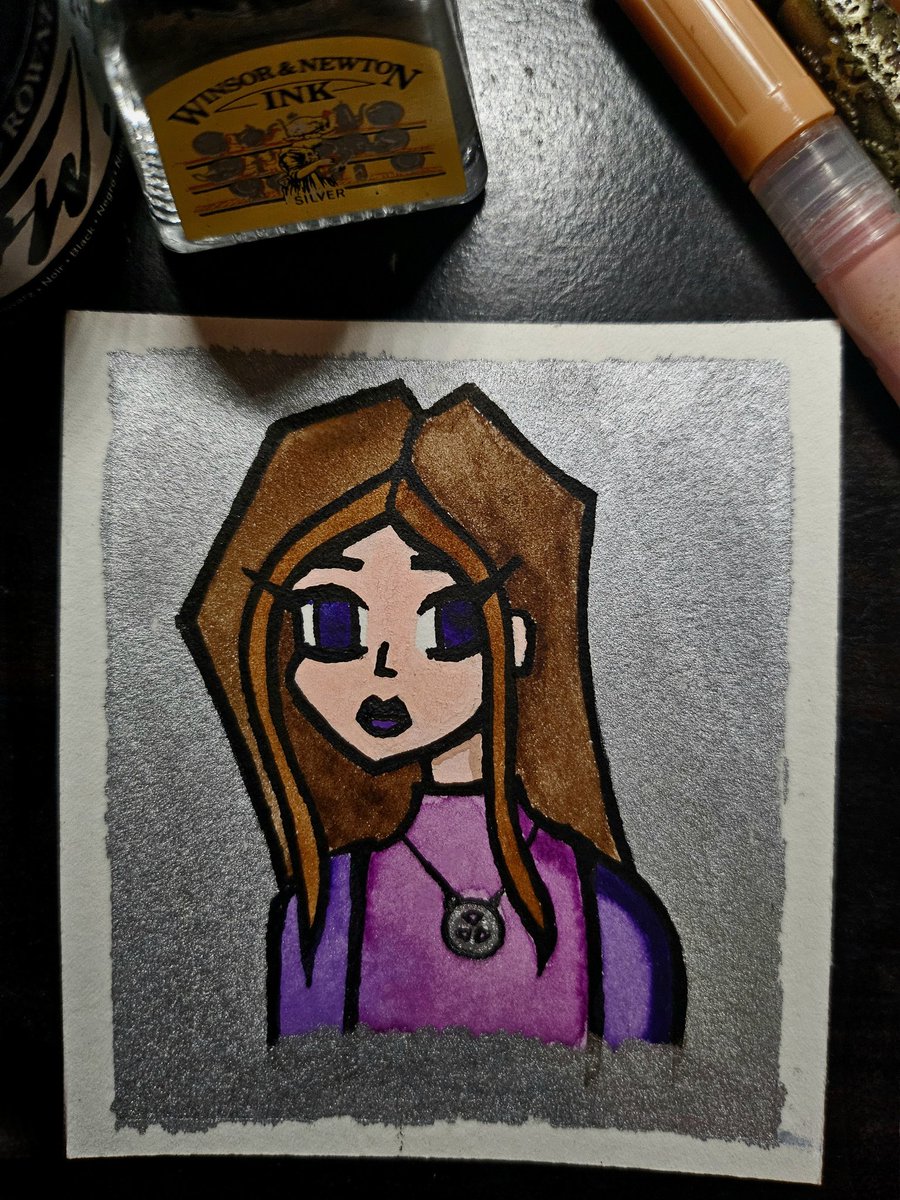 AtTheBleach's tweet photo. Made using ink, watercolor, and acrylic paint
#artwork #art #watercolor #oc #ocart #traditionalart #illustration #painting #ArtistOnTwitter #artist #paint #ArtistOnX #cartoon #CartoonArt #characterdesign #drawingart #drawing #acrylicpainting #acrylicpaint #watercolorpainting #ink https://t.co/Yq7wVZU7qd