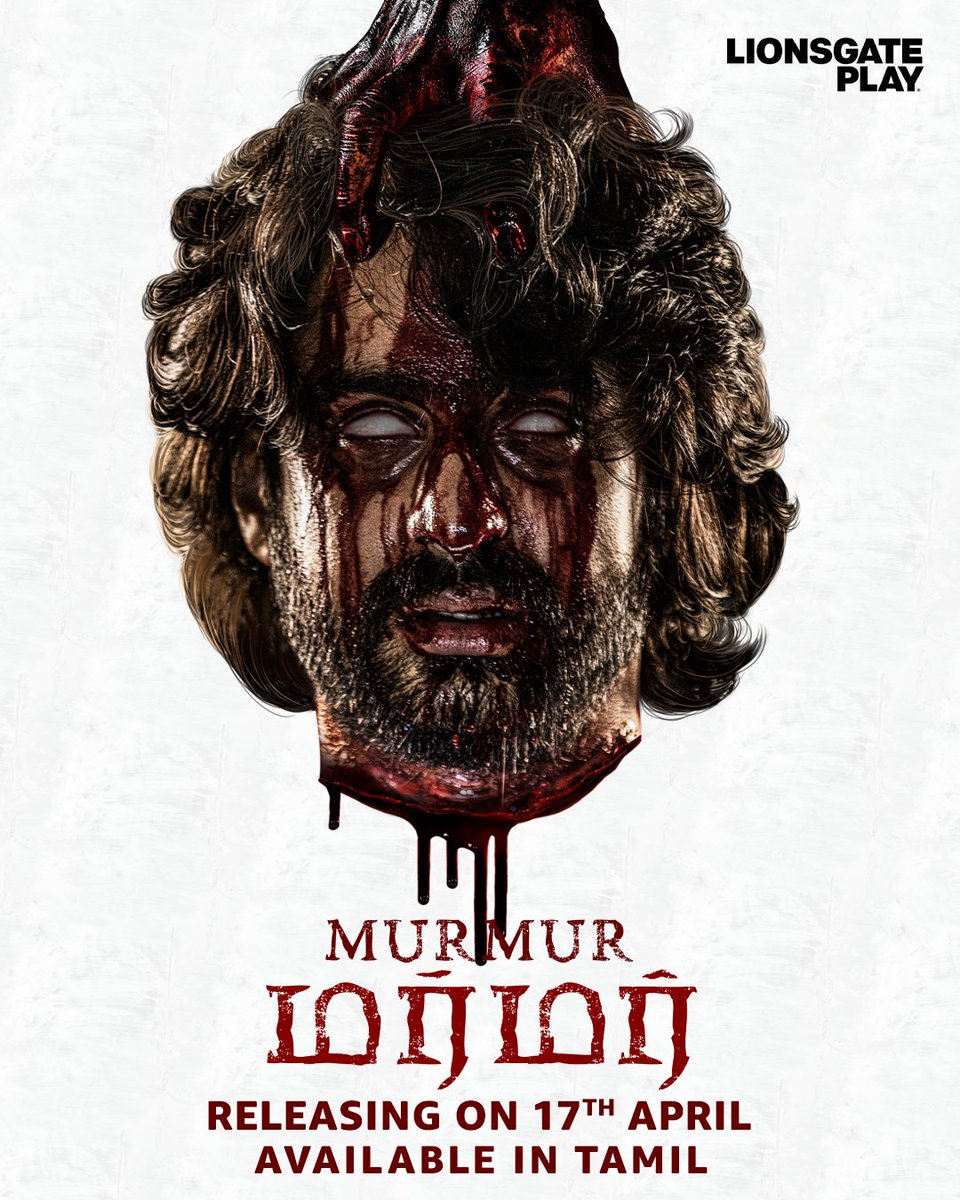Whispers turn into storms… #Murmur is arriving with intensity! Catch it in Tamil on #LionsgatePlay this April 17th. Don’t just hear it. Feel it.