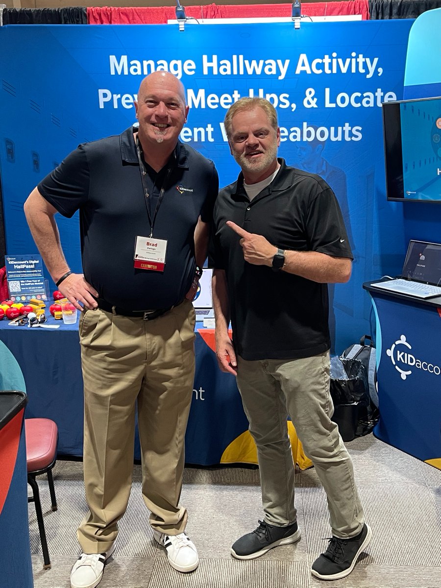 KIDaccount (@kidaccountco) on Twitter photo When you're talking student accountability and the GOATs roll up. 😎
✅ @Joe_Sanfilippo #1minwalk2work
✅ Jay Anderson from MAESP
✅ <a href="/BradOwings/">Brad Owings</a> repping KIDaccount like a pro
#PrincipalLife #KIDaccount #MoASSP2025 #DigitalHallPass #SchoolAdminHumor When you're talking student accountability and the GOATs roll up. 😎
✅ @Joe_Sanfilippo #1minwalk2work
✅ Jay Anderson from MAESP
✅ <a href="/BradOwings/">Brad Owings</a> repping KIDaccount like a pro
#PrincipalLife #KIDaccount #MoASSP2025 #DigitalHallPass #SchoolAdminHumor