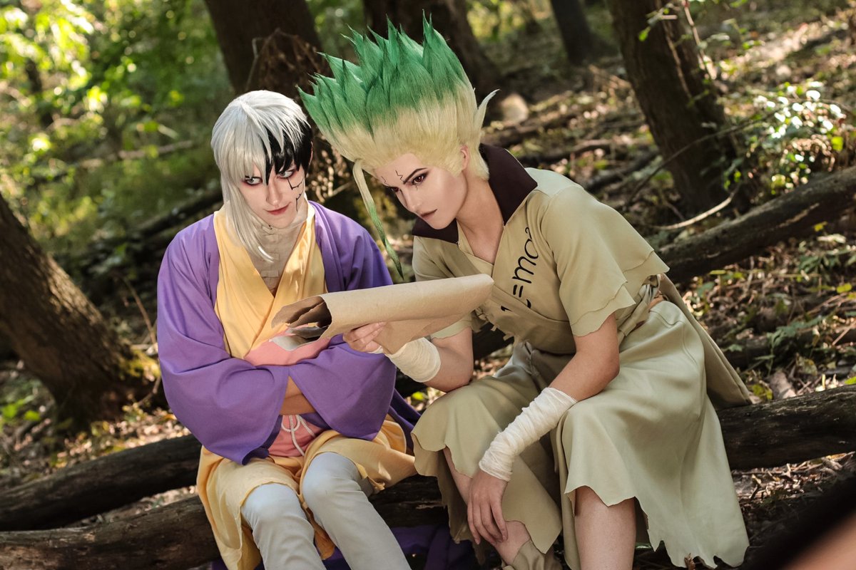 astas_ua's tweet photo. “Since before I met you... I’ve been rather fond of you, Senku-chan, setting aside personal gains”
Gen: @cos_shanti 

#senkuishigami #senkucosplay #asagirigen #gencosplay #drstone #doctorstone #drstonecosplay https://t.co/g5G9bMpCwc