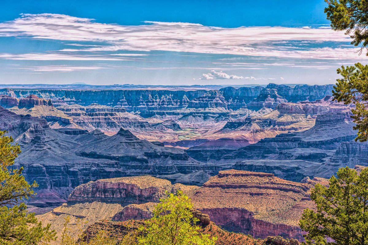It is hard to believe the Grand Canyon is carved out by the Colorado River. When this was taken the river was a small ribbon of water occasionally glimpsed when looking from the top of the canyon. #grandcanyon #travel #explore

pixels.com/featured/natur…