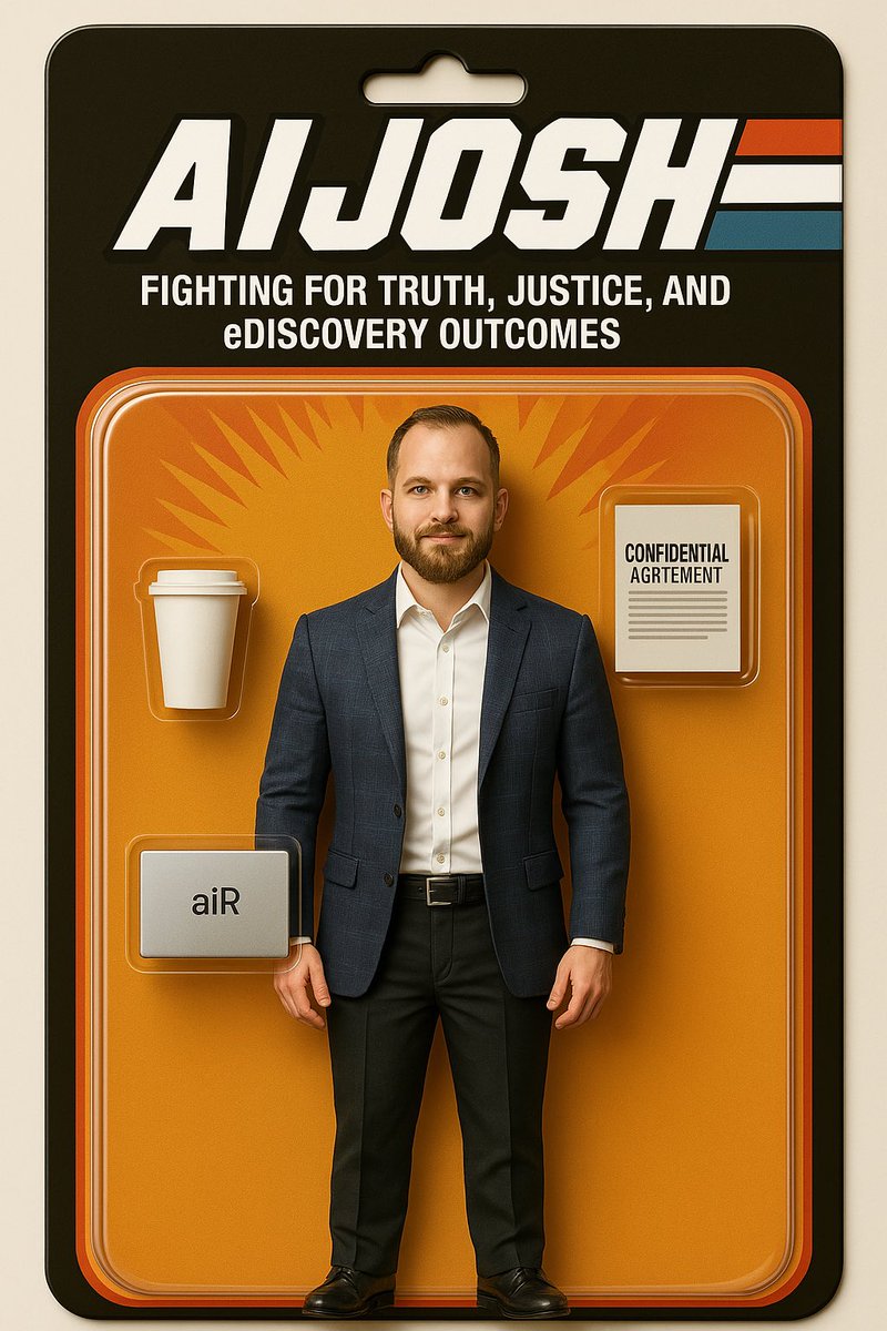 AI Josh, Fighting for truth, justice, and eDiscovery outcomes 

#KnowingIsHalfTheBattle