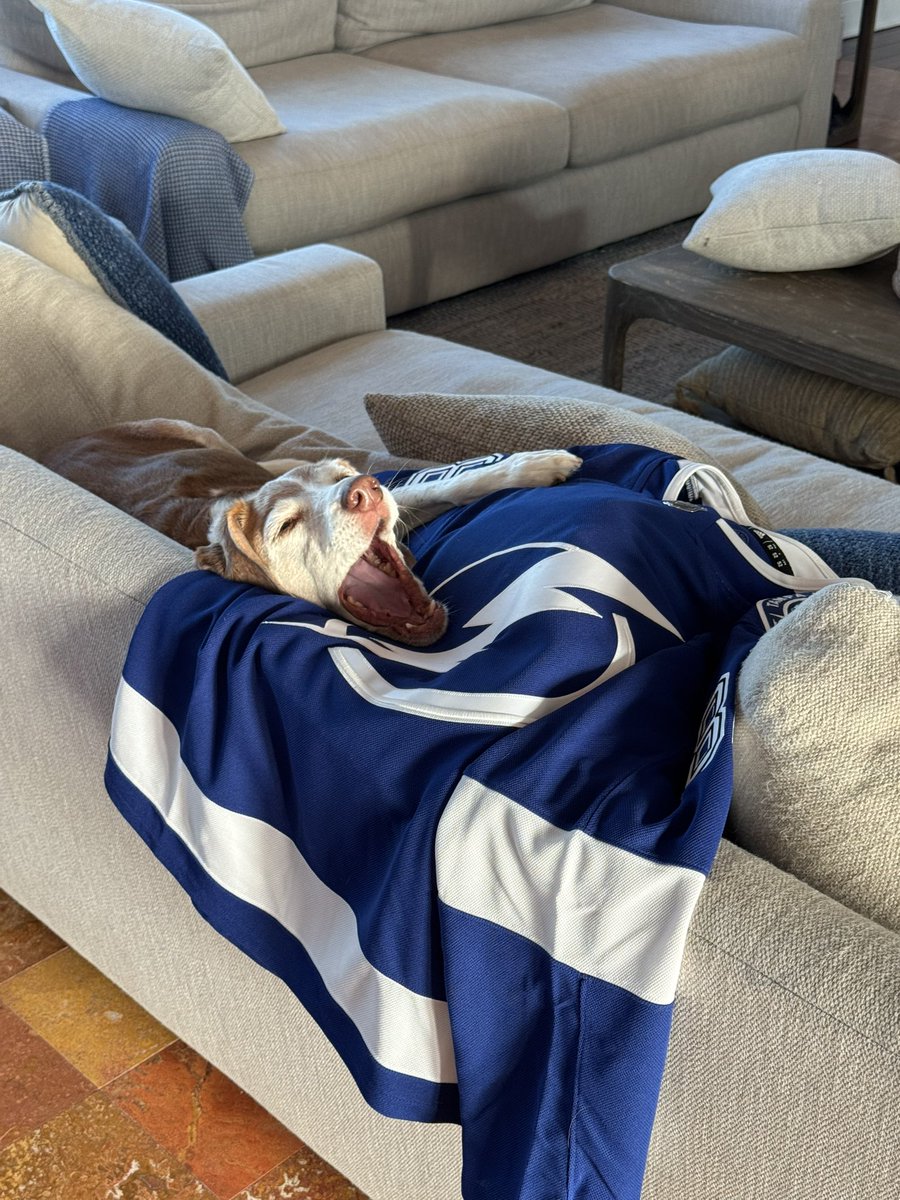 marlin1224's tweet photo. @TBLightning Stayed up last night thru  overtime …GO BOLTS!! https://t.co/OCpqxaGRGg