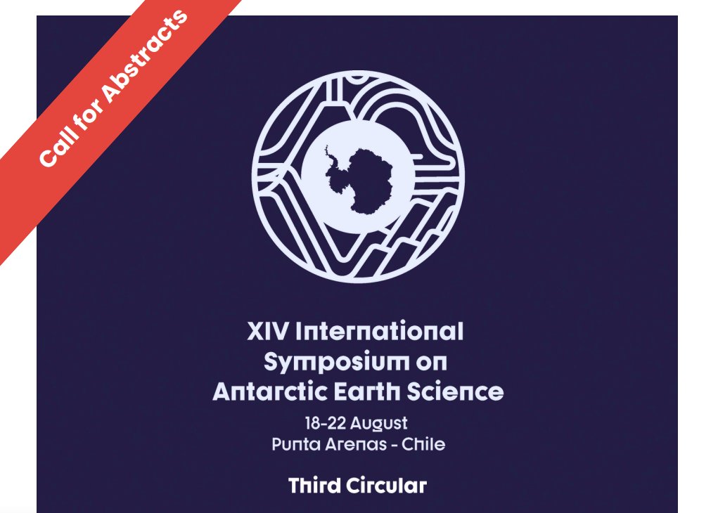inach_gob's tweet photo. 🇦🇶🇨🇱Ya está disponible la 3da Circular del Simposio Internacional de Ciencias de la Tierra organizado por SCAR en Punta Arenas Chile 2025 / third circular of the international symposium on earth sciences organized by SCAR will convene in Punta Arenas https://t.co/PUlZ8BXuQS https://t.co/jD5aPrgwMy