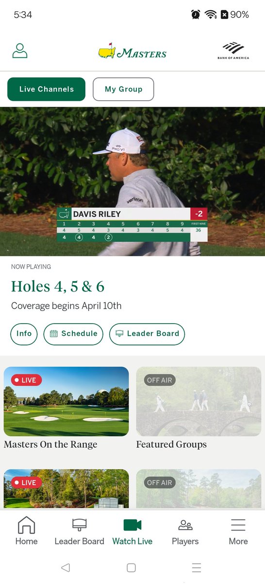 ecraw's tweet image. When you have a year to prepare for the broadcast &amp;amp; you misidentify the golfer &amp;amp; give his birdie to his playing partner. Great start, @themasters graphics team! #themasters @NoLayingUp @RickRunGood @troncarternlu✌️🌸🏌🏾‍♂️