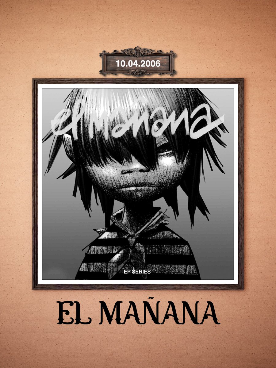 gz_calendar's tweet photo. Kids With Guns/El Mañana came out on this day 19 years ago!
🗓️10.04.2006🗓️

#gorillaz #gz_calendar https://t.co/sNqgPuDN4x