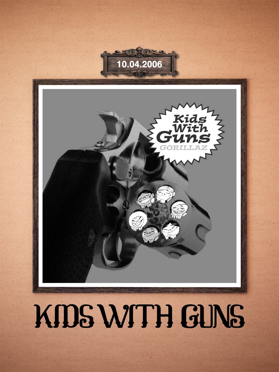 gz_calendar's tweet photo. Kids With Guns/El Mañana came out on this day 19 years ago!
🗓️10.04.2006🗓️

#gorillaz #gz_calendar https://t.co/sNqgPuDN4x