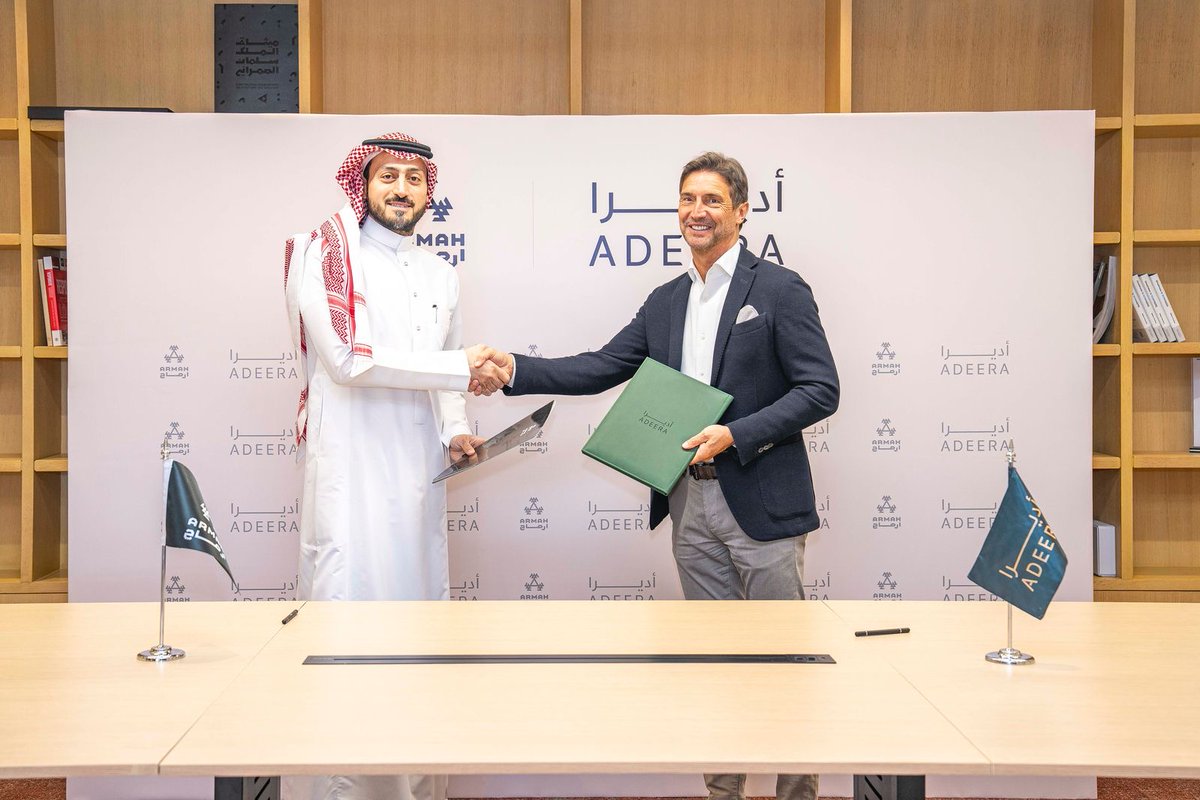 "أديرا" و"أرماح الرياضية" توحدان جهودهما لتقديم تجارب لياقة متميزة داخل الفنادق.

sabq.org/saudia/coceyka…

<a href="/Armah_Sports/">أرماح الرياضية - ARMAH SPORTS</a> 
<a href="/adeera_ksa/">Adeera Hospitality | أديرا للضيافة</a>