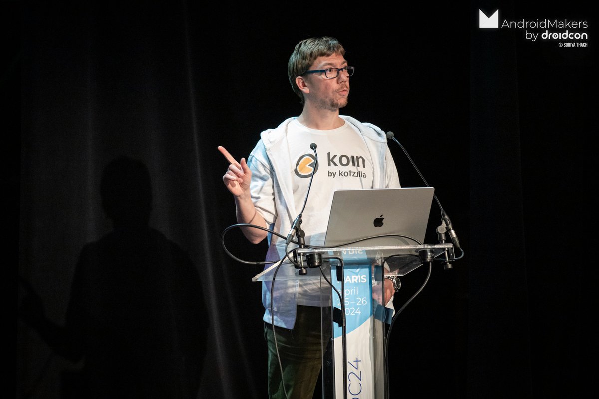 Kotzilla_io's tweet photo. This afternoon  at ⏰17:20 @AndroidMakersFR 
🗣️@arnogiu
🏘️ Salle Moebius 
🧑‍💻Building a Modern Kotlin Multiplatform App with Compose &amp; Koin 

See you there in a bit
#KMP #AndroidMakers #AMxDC25 🇫🇷 https://t.co/qlAUK9QDBW