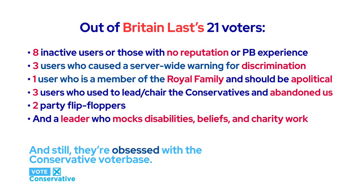rbx_pizza's tweet photo. Doesn't this say it all?   

He's obsessed with the Conservative Party because he knows that time is running out for his petty politics. https://t.co/KC2e4qVgRv