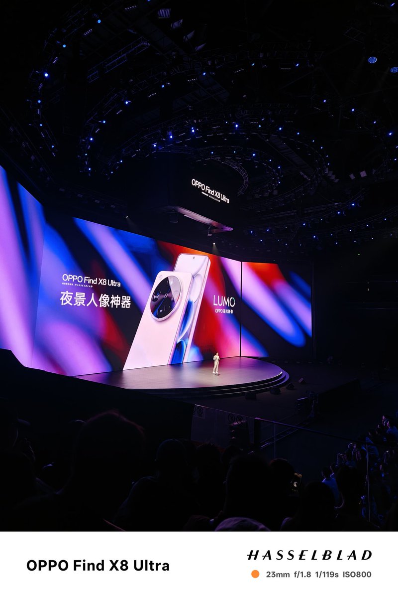 michaeljosh's tweet image. OPPO just launched the Find X8 Ultra with 2 periscope tele cameras. First photo was shot with the 1x/23mm main camera. The second of @PeteLau was taken using the 6x tele at 26.9x/600mm. Very impressive! #OPPOFindX8Series