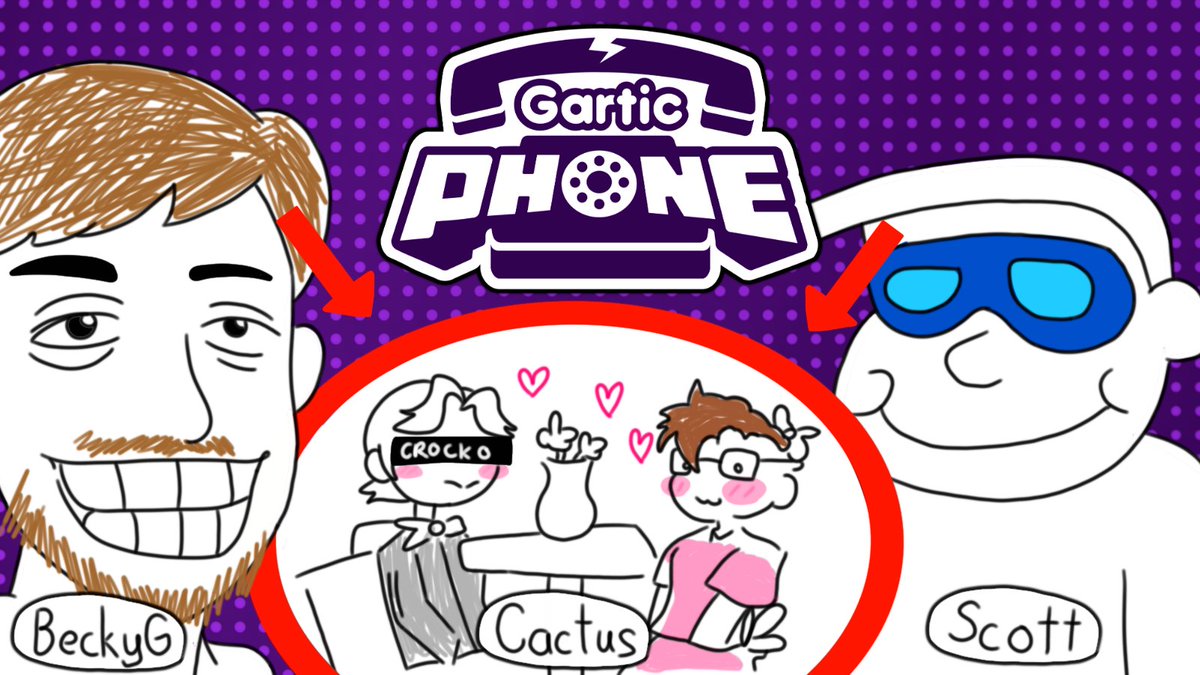 gamerscott1's tweet photo. The gartic phone stream was actually super fun... go check it out on my channel if ya havent seen it already :) https://t.co/NEohGHT2cd