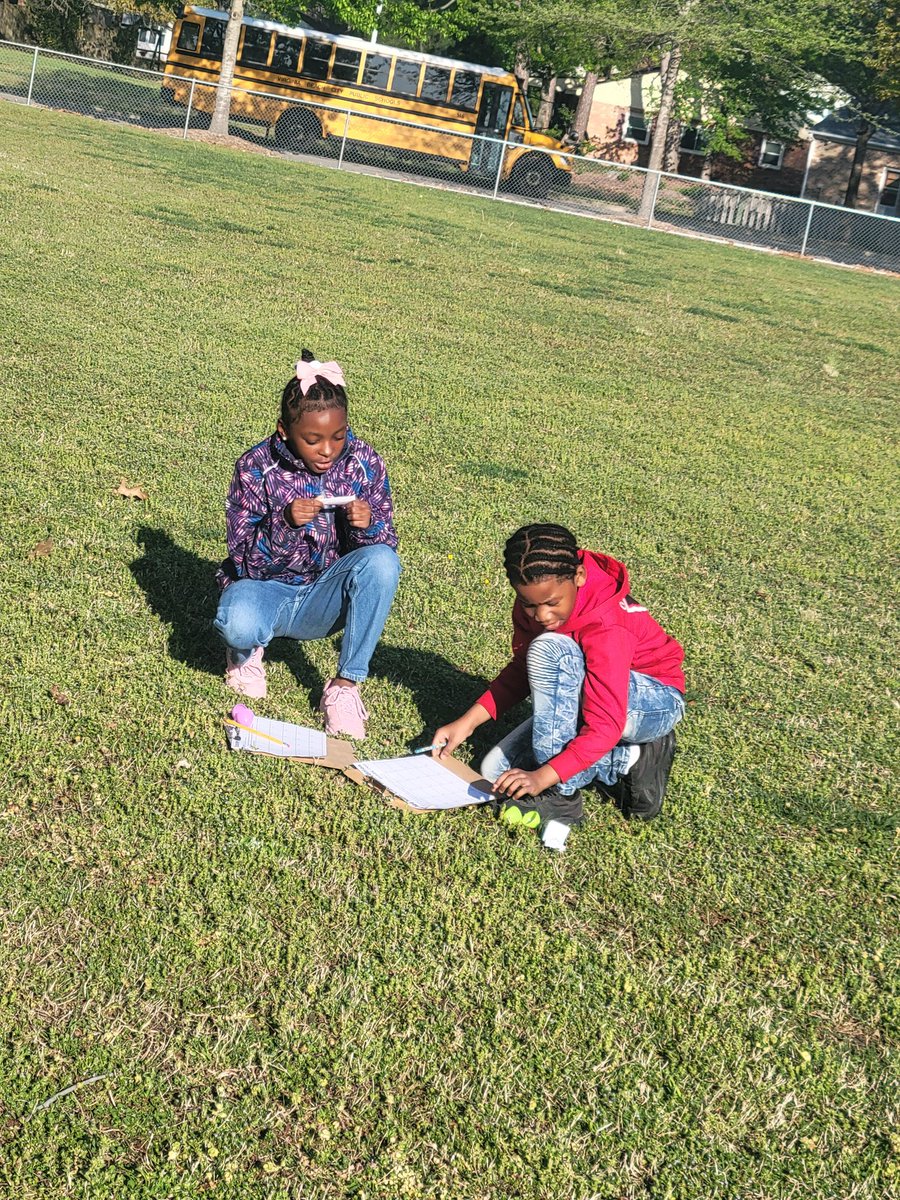 PaigeLPorter1's tweet photo. Math egg hunt was a HIT! Some eggs were empty, told you to hop like a bunny to the next egg and scream! The golden egg was hidden in my hair and was found... 20 minutes later. I love making such great memories with my third graders. 
#collegeparkelementary https://t.co/dnEit0Ue1e