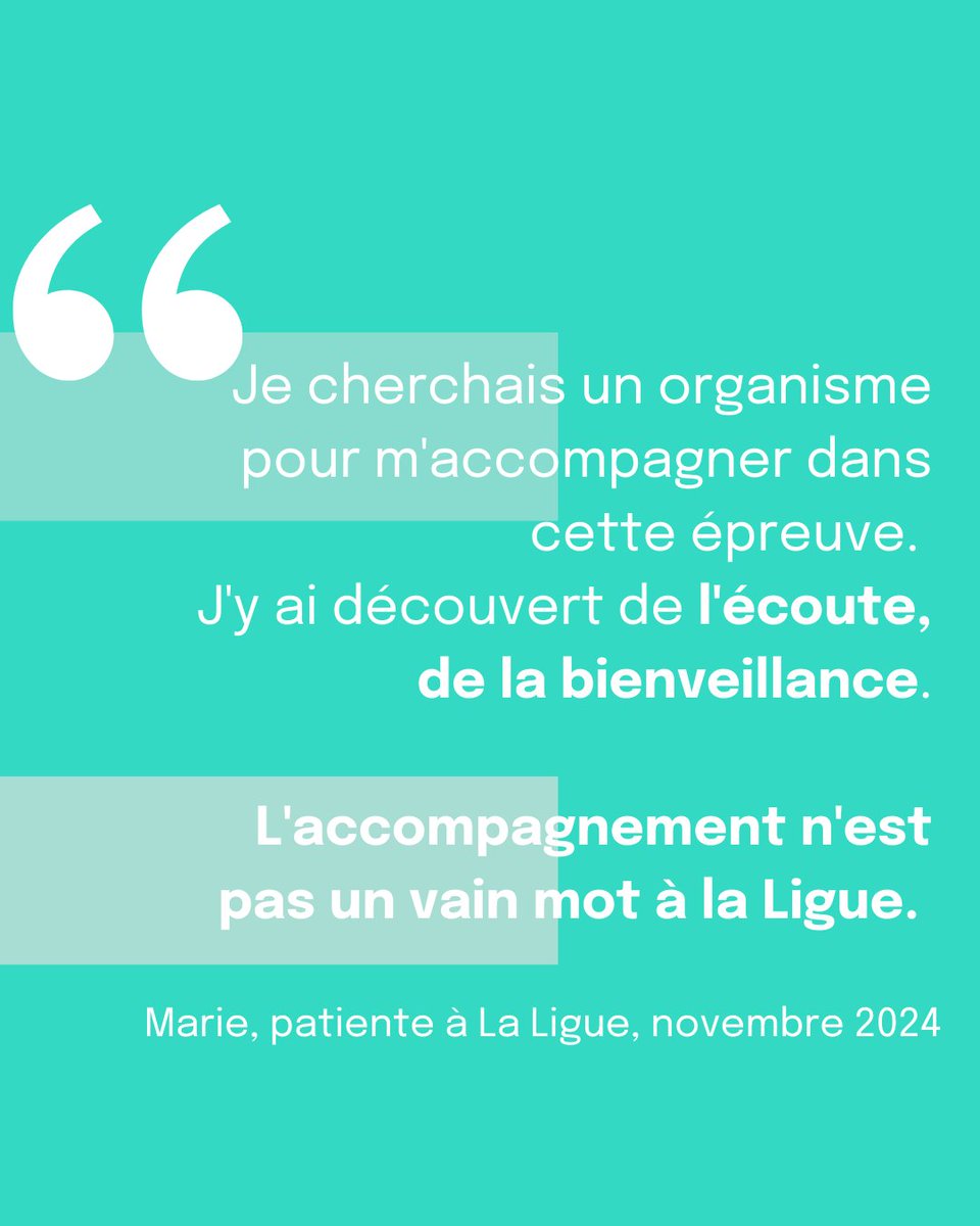 À travers ces paroles, les patients que nous accompagnons témoignent de notre engagement à les soutenir durant toute la durée de leur combat contre la maladie. ❤️

Tous unis contre le cancer ! 🤝