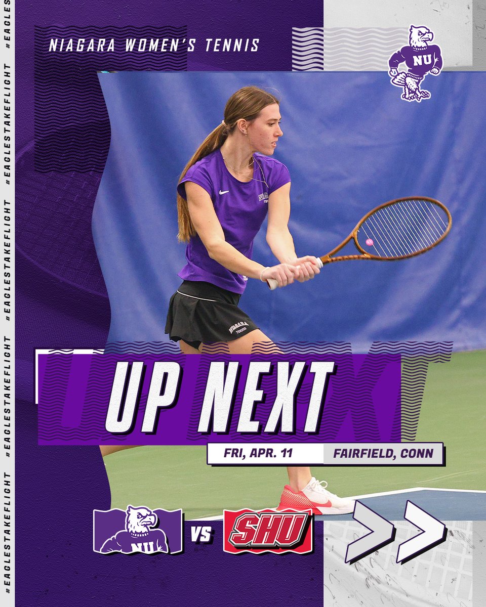 Niagara heads back on the road to continue MAAC play tomorrow against Sacred Heart.    

#EaglesTakeFlight