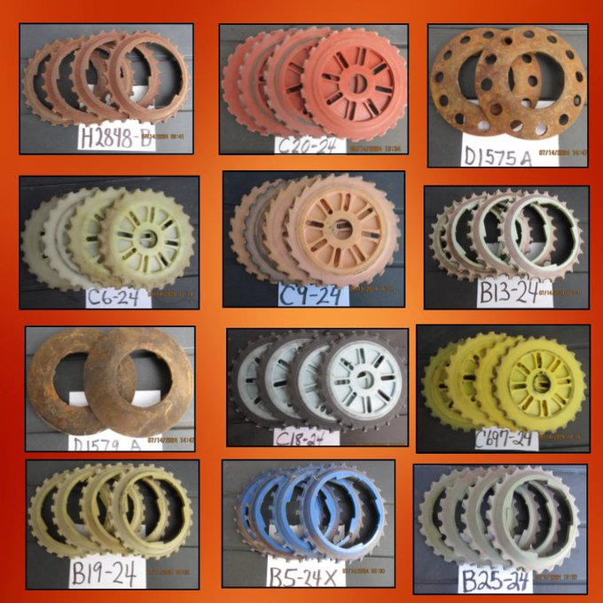 RusticTrove's tweet photo. Planter plates: https://t.co/C73iqr96nW #planting #planter #Farm #Farmer #Crops #agri #farmers #agriculture #farming #corn #Bean #soybeans #business #Industrial #ih #harvester #farmland #JohnDeere #IH #MinneapolisMoline #Case #foodplot #hobbyfarm #familyfarm #SubsistenceFarming https://t.co/9vl9Ikh53t