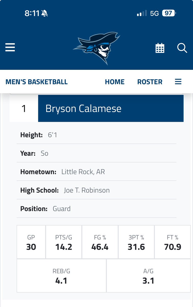 IWCC Men's Basketball (@reivermbb) on Twitter photo Coaches:
Bryson “Champ” Calamese <a href="/champcali/">Bryson “Champ” Calamese</a>
🏴☠️ Left-Handed Point Guard
🏴☠️ 2nd Team All Region
🏴☠️ Lightening Quick w/ the Ball
youtu.be/ZSqY7eysYS8?fe… Coaches:
Bryson “Champ” Calamese <a href="/champcali/">Bryson “Champ” Calamese</a>
🏴☠️ Left-Handed Point Guard
🏴☠️ 2nd Team All Region
🏴☠️ Lightening Quick w/ the Ball
youtu.be/ZSqY7eysYS8?fe…