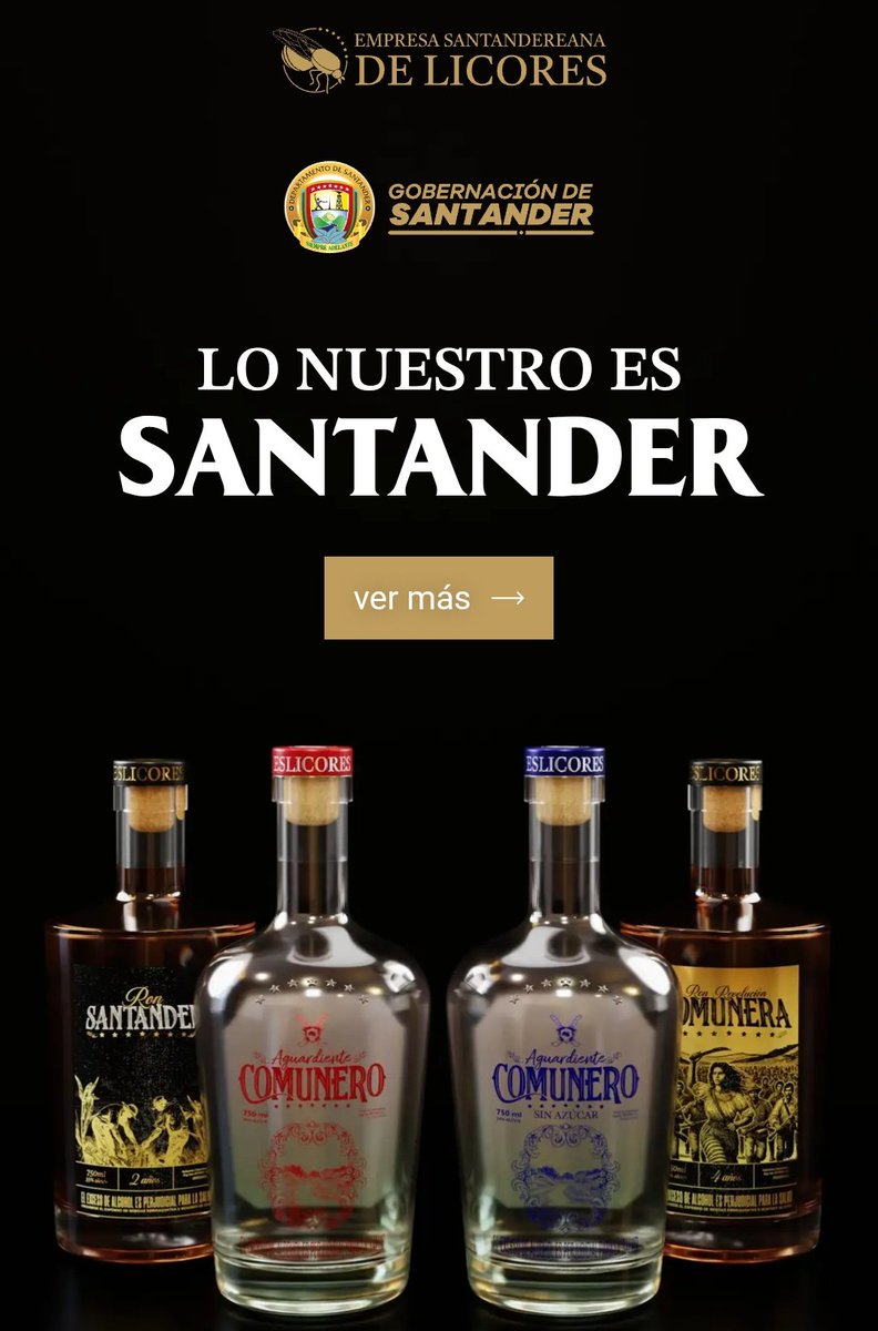 🧵 1/3 La Empresa Santandereana de Licores de la <a href="/GobdeSantander/">Gobernación de Santander</a> no produce una gota de alcohol pero sí tiene un gerente con salario de $18 millones, experto en despilfarrar dinero en marketing y procesos judiciales que a la fecha no han dado resultados positivos para la región.
