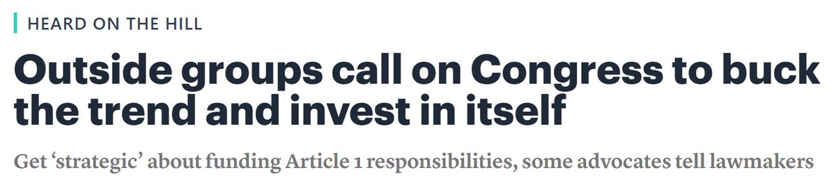 Michael Thorning (@thorningmichael) on Twitter photo There is a lot of frustration at the moment that Congress isn't keeping up with its job. <a href="/BPC_Bipartisan/">Bipartisan Policy Center</a>'s <a href="/JDRackey/">J.D. Rackey</a>, <a href="/popvoxfdn/">POPVOX Foundation</a> <a href="/DV_Stewart/">Danielle Varallo Stewart</a>, <a href="/danielschuman/">Daniel Schuman</a>, <a href="/mls1776/">Mike Stern</a>, <a href="/Levin_Center/">Levin Center for Oversight and Democracy</a>, and others tell Congress it's partly because it doesn't have the resources to do it. Targeted There is a lot of frustration at the moment that Congress isn't keeping up with its job. <a href="/BPC_Bipartisan/">Bipartisan Policy Center</a>'s <a href="/JDRackey/">J.D. Rackey</a>, <a href="/popvoxfdn/">POPVOX Foundation</a> <a href="/DV_Stewart/">Danielle Varallo Stewart</a>, <a href="/danielschuman/">Daniel Schuman</a>, <a href="/mls1776/">Mike Stern</a>, <a href="/Levin_Center/">Levin Center for Oversight and Democracy</a>, and others tell Congress it's partly because it doesn't have the resources to do it. Targeted