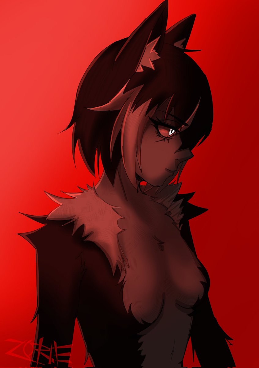 I love Fox Aurora so much I just had to draw her myself