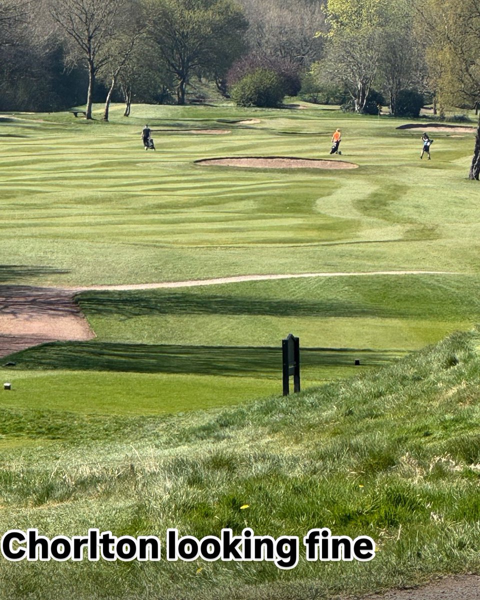 chorlton_golf's tweet photo. @ChorltonGreens looking fine!!! Fantastic work 👌🏻👌🏻 Here’s to the new season 🤜🏻🤛🏻
@jpandbrimelow @Golf_Mates_
We hope to see you all this season #manchestergolf #cheshiregolf https://t.co/7XkgWfeC2O