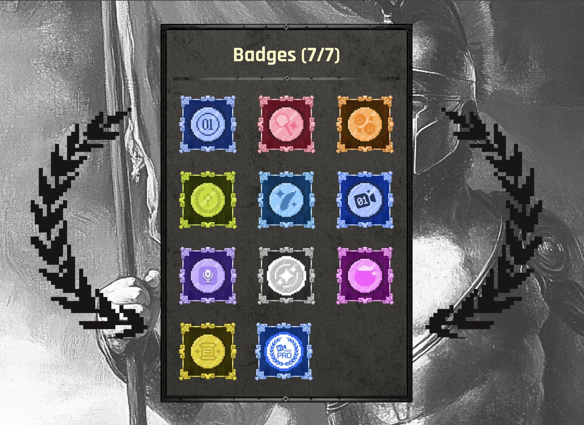 huddle01com's tweet photo. 🎖️ As you move along the Nexus, you will earn special badges on the way. We will also introduce Flash Badges for limited period. Keep an eye out to grab them before they vanish. 

We've got badges for top Meet users, creators and gamers too 👀 https://t.co/se96yE2FYx