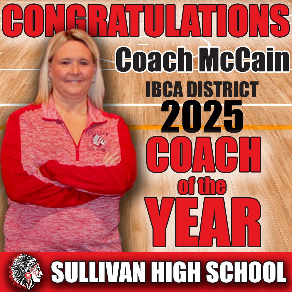 RedskinsAD's tweet photo. Congratulations to our very own Coach Sheri McCain, who was nominated for the Illinois Basketball Coach's Association's District Coach of the Year! https://t.co/WKdgwKJvEW
