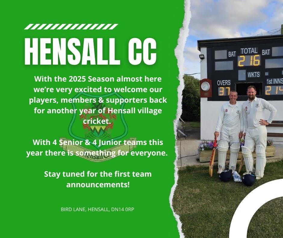 Hensall Cricket Club tweet media