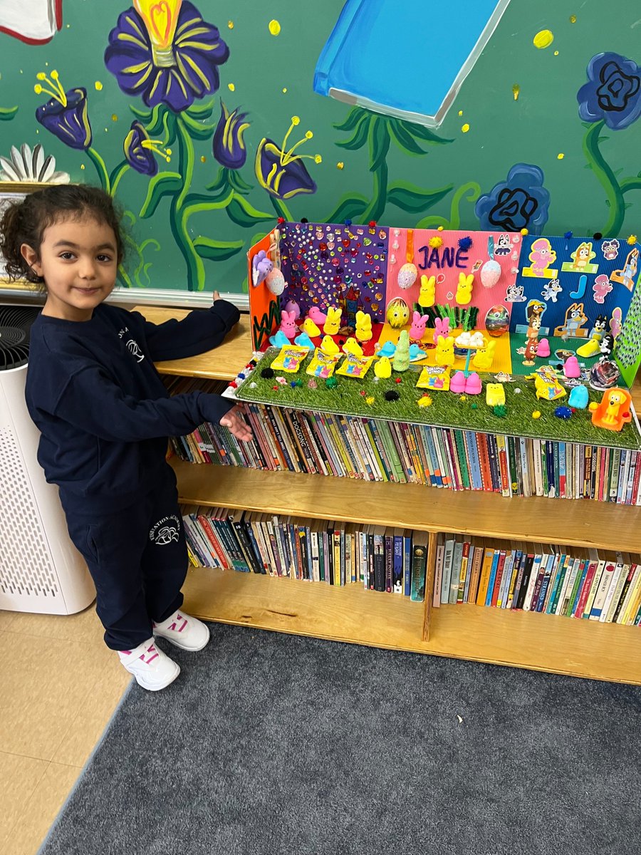 VisitationParam's tweet photo. Do you LIKE PEEPS?! Visitation Academy conducted a Peeps Diarama (or Peeps-o-rama) contest!Students created a diorama using Peeps, bunnies, chicks, or both!
 #PeepsContest #VisitationAcademy #elementary education #paramusschools https://t.co/0N3xscqOd9
