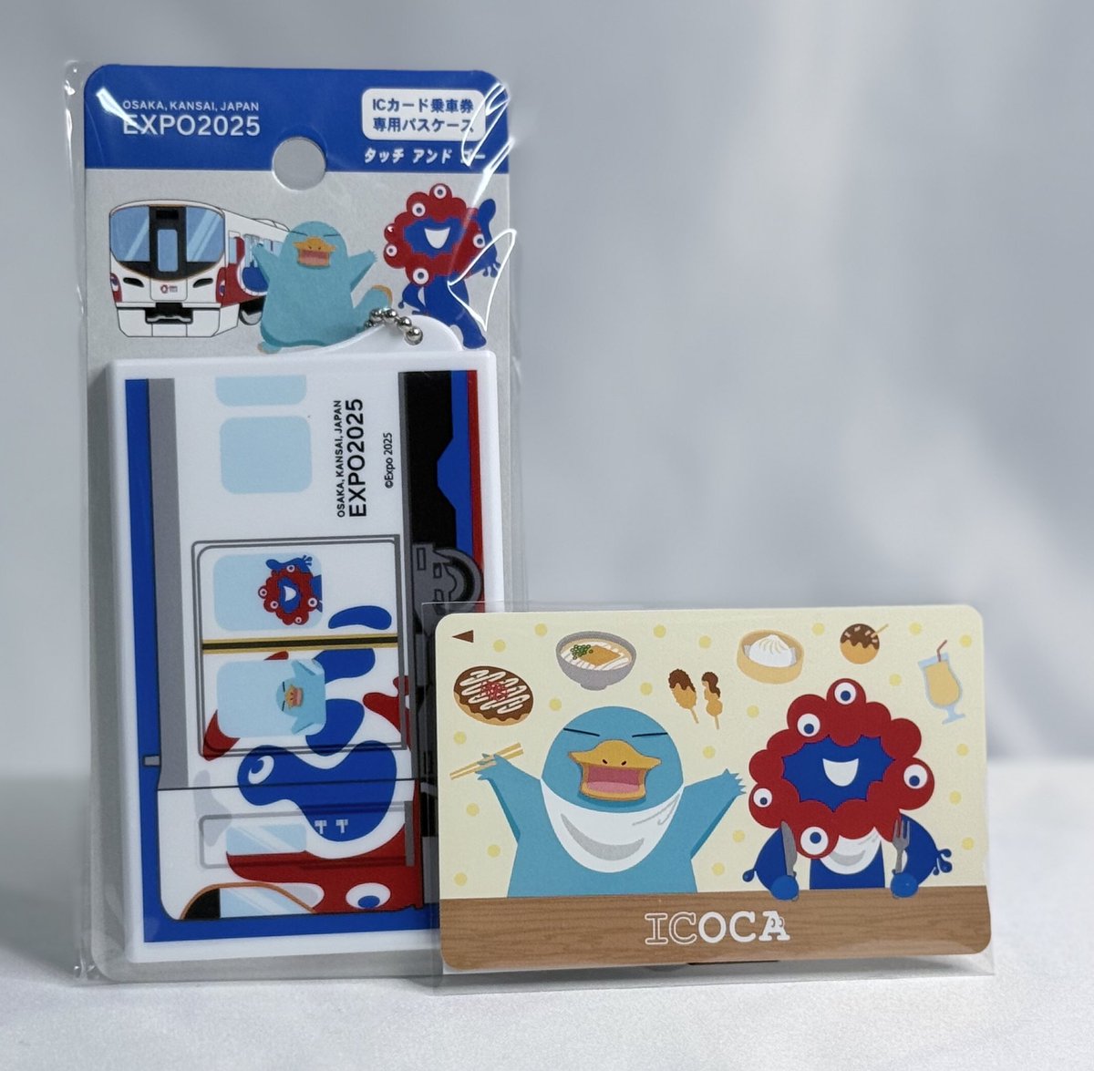 テストランで購入グッズ④ 限定ICOCAです♪いろんな種類がありましたが