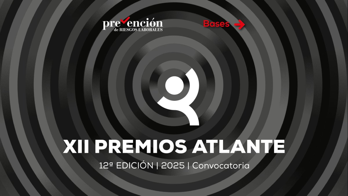<a href="/FomentTreball/">Foment del Treball Nacional</a> convoca la 12ª edición de los Premios Altlante para reconocer la labor realizada por las empresas en materia de PRL ¡Presenta tu candidatura! Consulta las bases 🔗acortar.link/LsYo3r
Con el apoyo <a href="/treballcat/">Treball</a> <a href="/alafeinacaprisc/">A la feina cap risc</a>