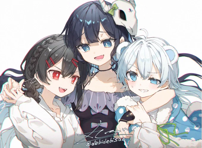 絆!!!!!!#めめらてこぱすあーと 