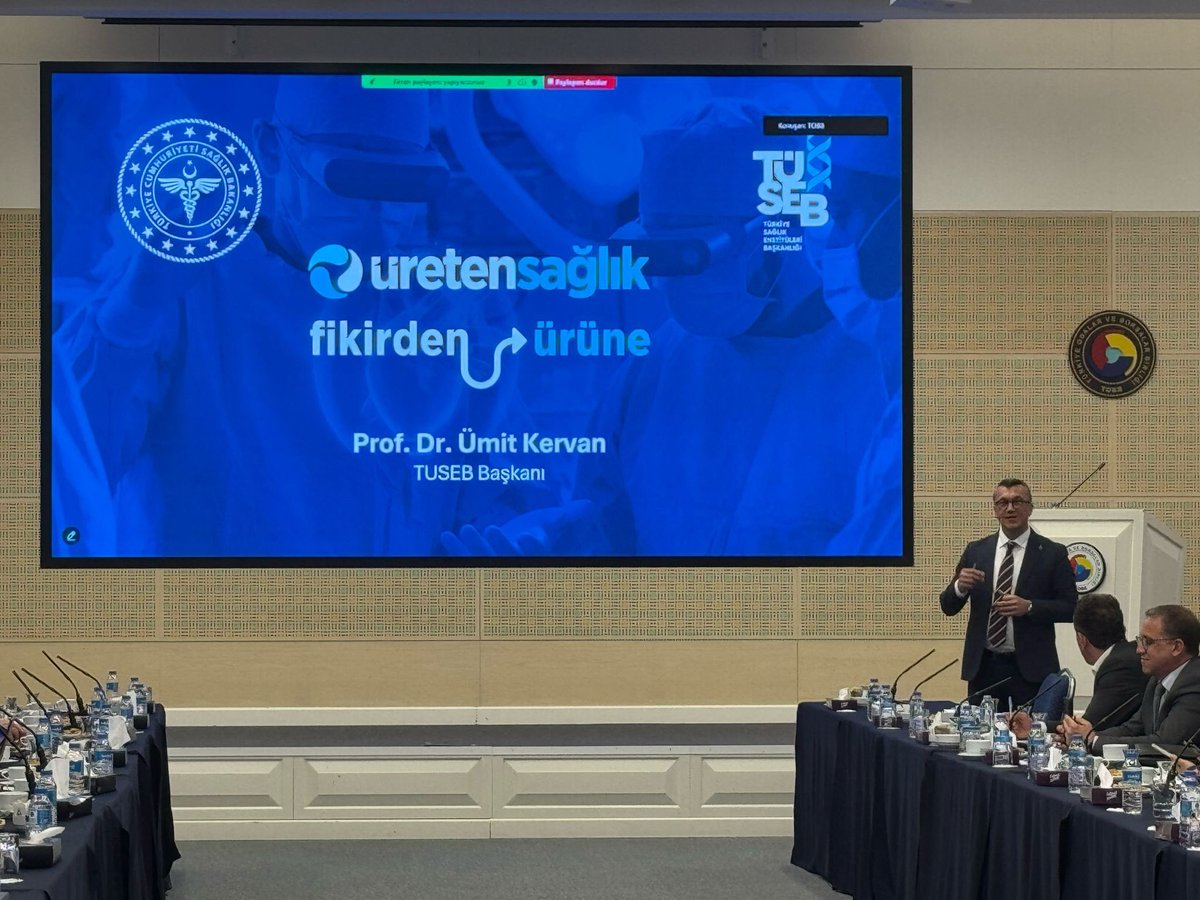 Türkiye’nin medikal alandaki üretici liderleri ile bir araya geldik
TÜSEB olarak, güçlü ve sürdürülebilir bir yerli sağlık sanayisi için TOBB bünyesindeki iş dünyasıyla nasıl daha yakın iş birlikleri geliştirebileceğimizi değerlendirdik.
Kamu ve özel sektörün aynı hedefe koşuyor.