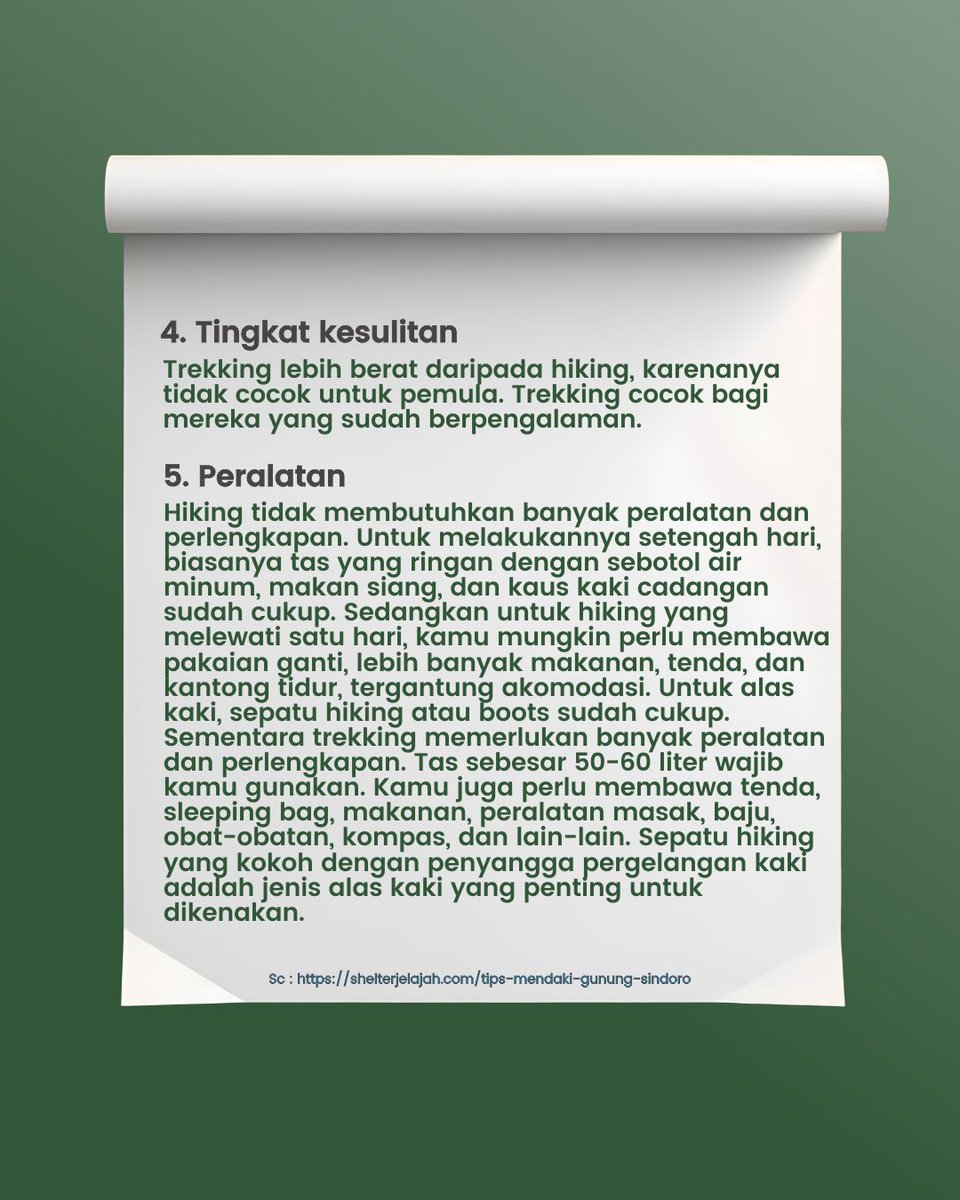 tiketpendakian's tweet photo. Simak perbedaannya!😎🙌🏻

#Trekking #hiking #tipsmendaki #lingkungan #savetheplanet #tipsberguna #survivalguide #tipsmendaki #pendakianaman #safetytips #pendakian #gunung #TipsPendakian #Adventure #TipsAndTrick #HikingTips #TiketPendakian #PendakiSejati #MountainAddict https://t.co/1kYdr364jQ
