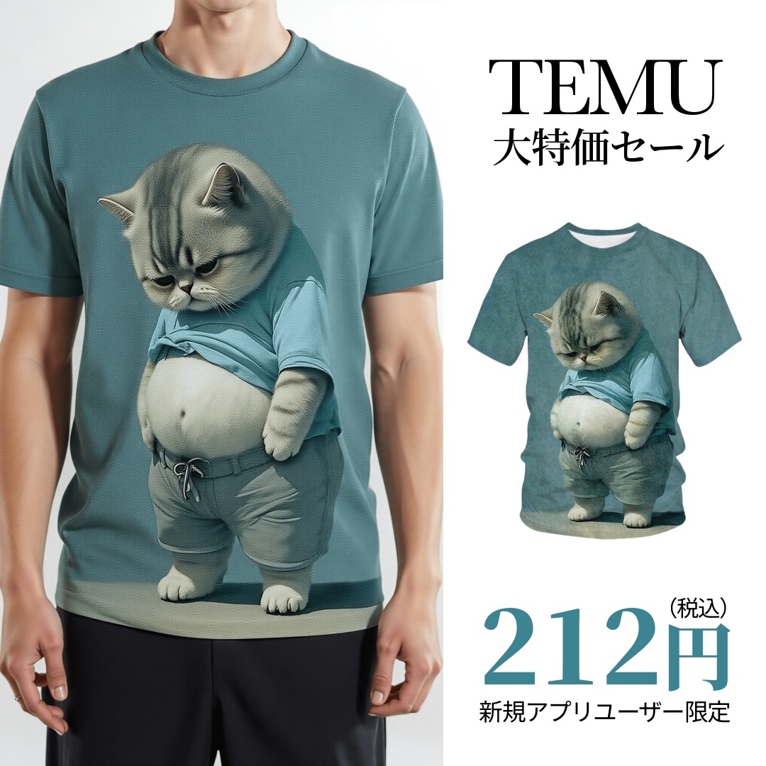 JapanTemu's tweet photo. 【公式】Temuでお買い得チャンス