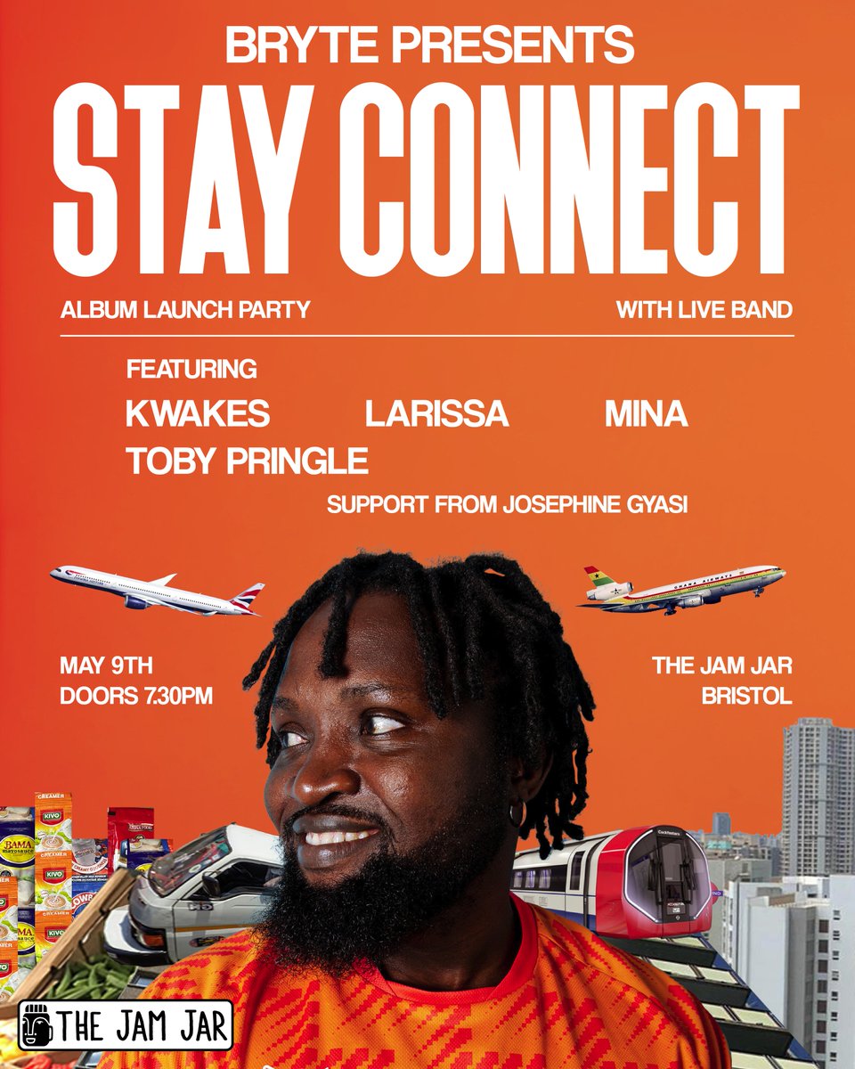 Bristol! I am soo excited to be making my debut at the Jam Jar on May 9th, launching my album “Stay Connect” with a live band!

I can’t wait to perform at such a legendary venue! See you there 

hdfst.uk/e125395