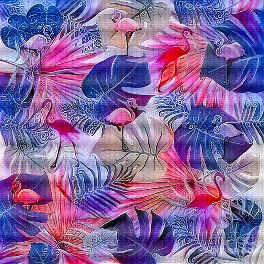 #Flamingos And #Tropical #Leaves #Art By Kaye Menner #Photography  Wide variety #Prints &amp; lovely #Products at: 

buff.ly/EVf6ZmP

Tote Bag:
buff.ly/MKimeeI