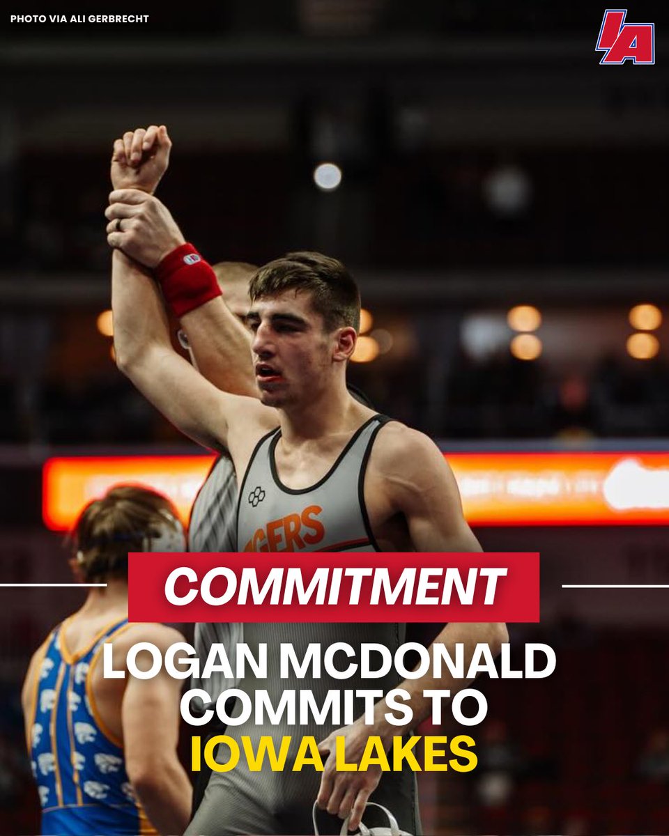 State medalist Logan McDonald is headed to Iowa Lakes #IAhswr