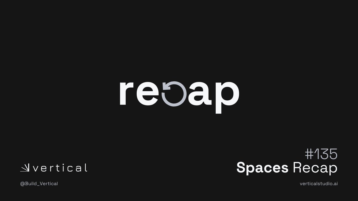 Build_Vertical's tweet photo. Vertical AMA Recap ⚡️

Here's what we talked about:

◽️ 10,000+ Users and Growing

We’ve officially reached 10k registered users on our platform, and we’re just getting started.

We truly appreciate everyone who joined us on this journey so far!

◽️ Beta Testing in Full Swing

Beta testing for the No-Code Studio is going smoothly!

Mark walked us through a live demo of the platform, showcasing its features and how it works

◽️ Building With The Community

We’re actively listening to Beta testers and improving the Studio experience as we gear up for the V1

◽️ AI On The Rocks: Dubai, May 1st

We’re excited to announce our side event in Dubai - AI On The Rocks

It will be an exclusive event co-hosted with 4 amazing projects

This week’s AMA was packed with energy and updates! Thanks for tuning in!