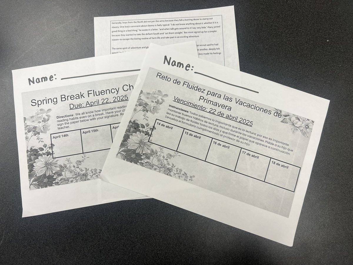 ms_marano's tweet photo. At Morrell Park Elementary/Middle School we want all our students to SOAR! Students are given the challenge to read over Spring Break and prepare for testing when we return! We can't wait to see how many scholars participate @BaltCitySchools @MPEMS220 #reading #fluencymatters https://t.co/jbbgPFpnq6