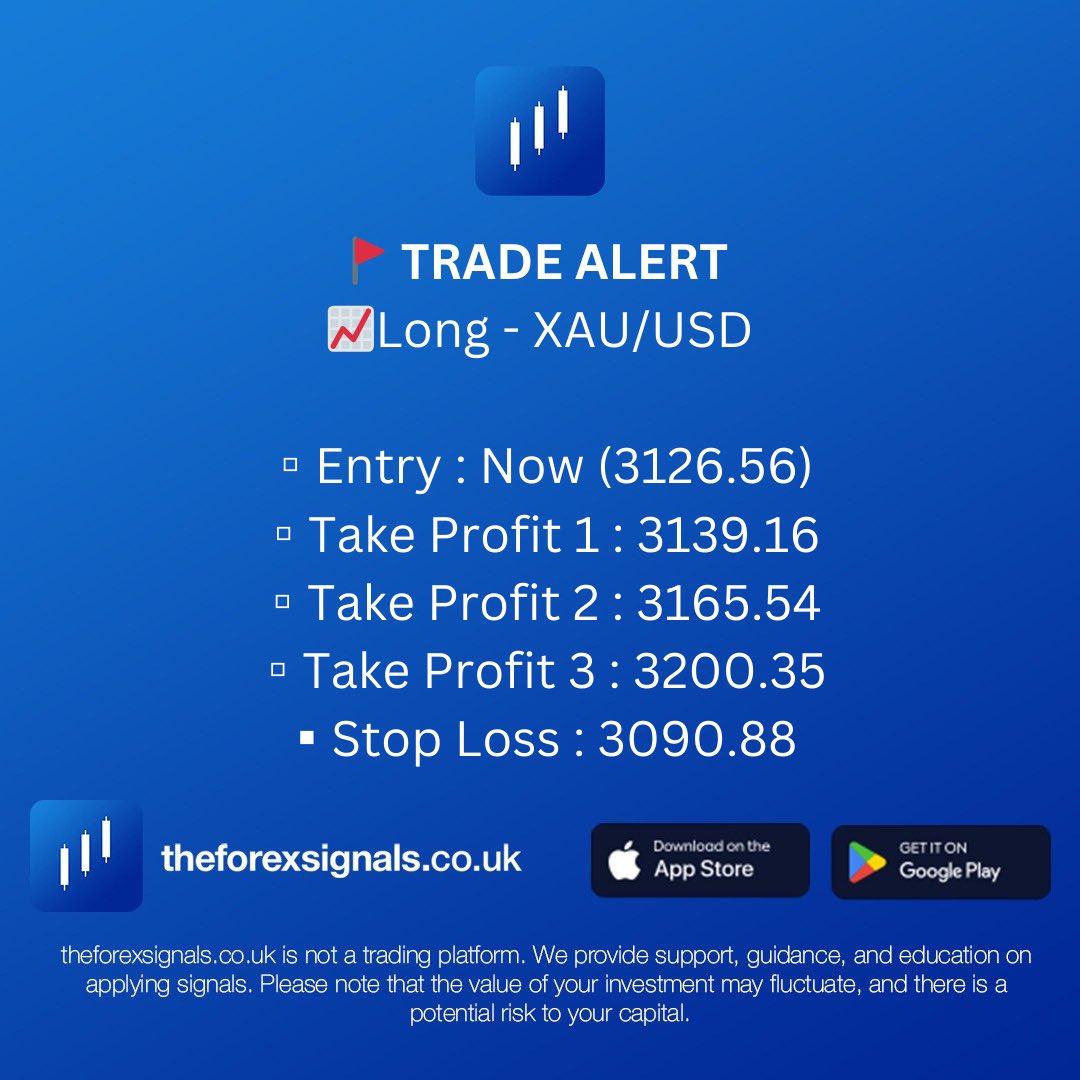 #Free Trade of the Day!

*Please note that Gold can be highly volatile, so be sure to apply Risk Management!

*This does not constitute as investment advice or a general recommendation. For more details, please refer to our t&amp;c’s at theforexsignals.co.uk

#forex #forextrading