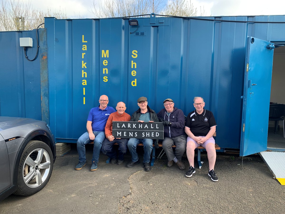 1/2

Thank you to all of the Shedders of Larkhall for a great welcome, coffee, and a wee tour of the Shed for SMSA Development Officer for the West Coast, Stewart Beck. 

Tucked away on the outskirts of the town, next to Raploch sports pitches, lies Larkhall Men's Shed......