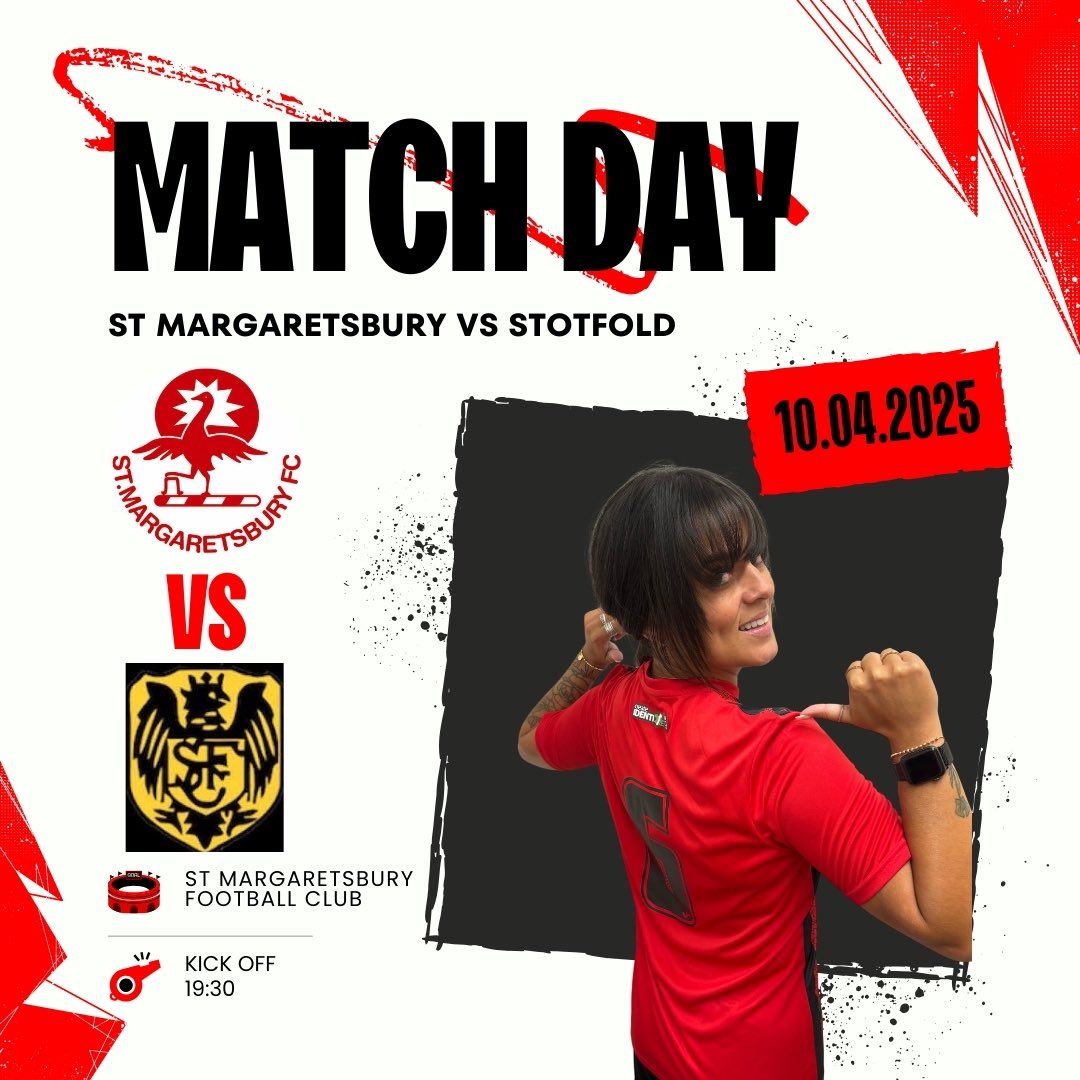 St. Margaretsbury Ladies FC (@stmagsladiesfc) on Twitter photo ⚽️ITS MATCH DAY⚽️
Midweek game for the ladies tonight!
🆚 <a href="/StotfoldFCWomen/">Stotfold FC Women</a>
📆 Sunday 10th April
🏟 St Margaretsbury Football Club
📍 Stansted Abbotts, Ware, SG12 8EH
🕑 19:30 ⚽️ITS MATCH DAY⚽️
Midweek game for the ladies tonight!
🆚 <a href="/StotfoldFCWomen/">Stotfold FC Women</a>
📆 Sunday 10th April
🏟 St Margaretsbury Football Club
📍 Stansted Abbotts, Ware, SG12 8EH
🕑 19:30