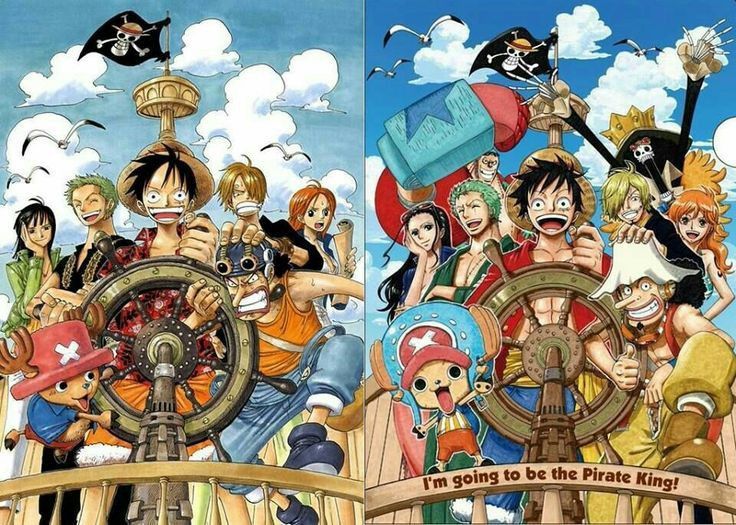 strawhats's tweet photo. THEN                                        NOW https://t.co/Km5JDOxNwZ