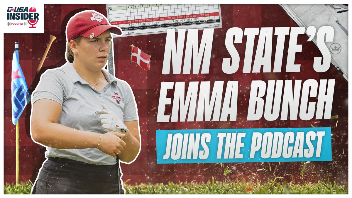 CUSAInsiderPod's tweet image. π¨ NEW POD ALERT π¨
π₯βΎοΈSpring sports are heating up
π³ Three CUSA teams still alive for a Bowling national title
β³οΈ Check out our exclusive interview with Emma Bunch from @NMStateWGolf after her outing at @anwagolf
Watch: youtu.be/d2L2I1oU7_o