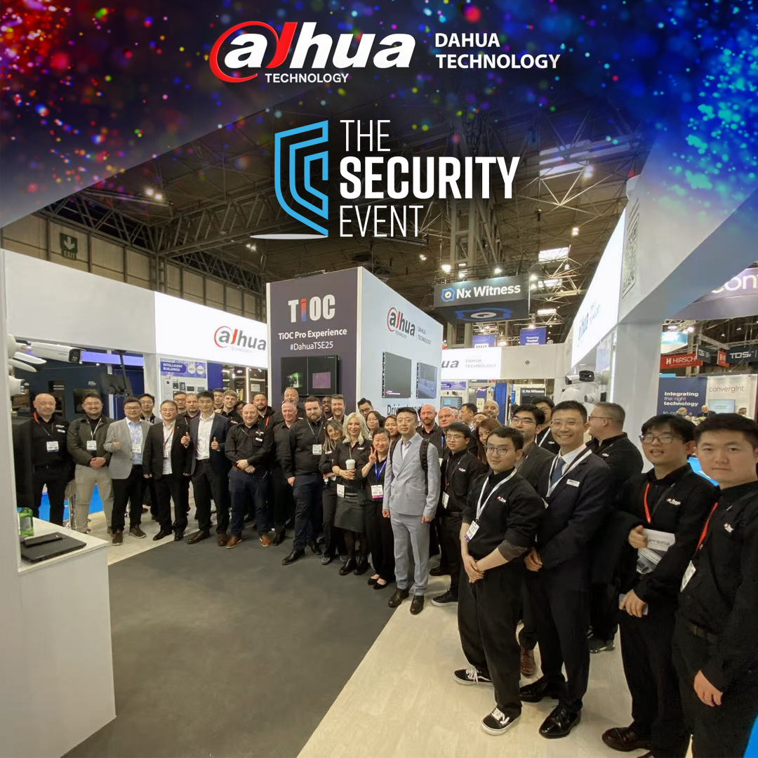DAHUA_UK's tweet image. 📢 Dahua&apos;s Power Dream Team rocked #TSE2025 at the NEC Birmingham! 🔥 Showcasing our latest security innovations for the UK &amp;amp; Ireland. Thanks to everyone who visited! #TheSecurityEvent #DahuaTechnology #SecuritySolutions #UK #Ireland #DahuaTSE25