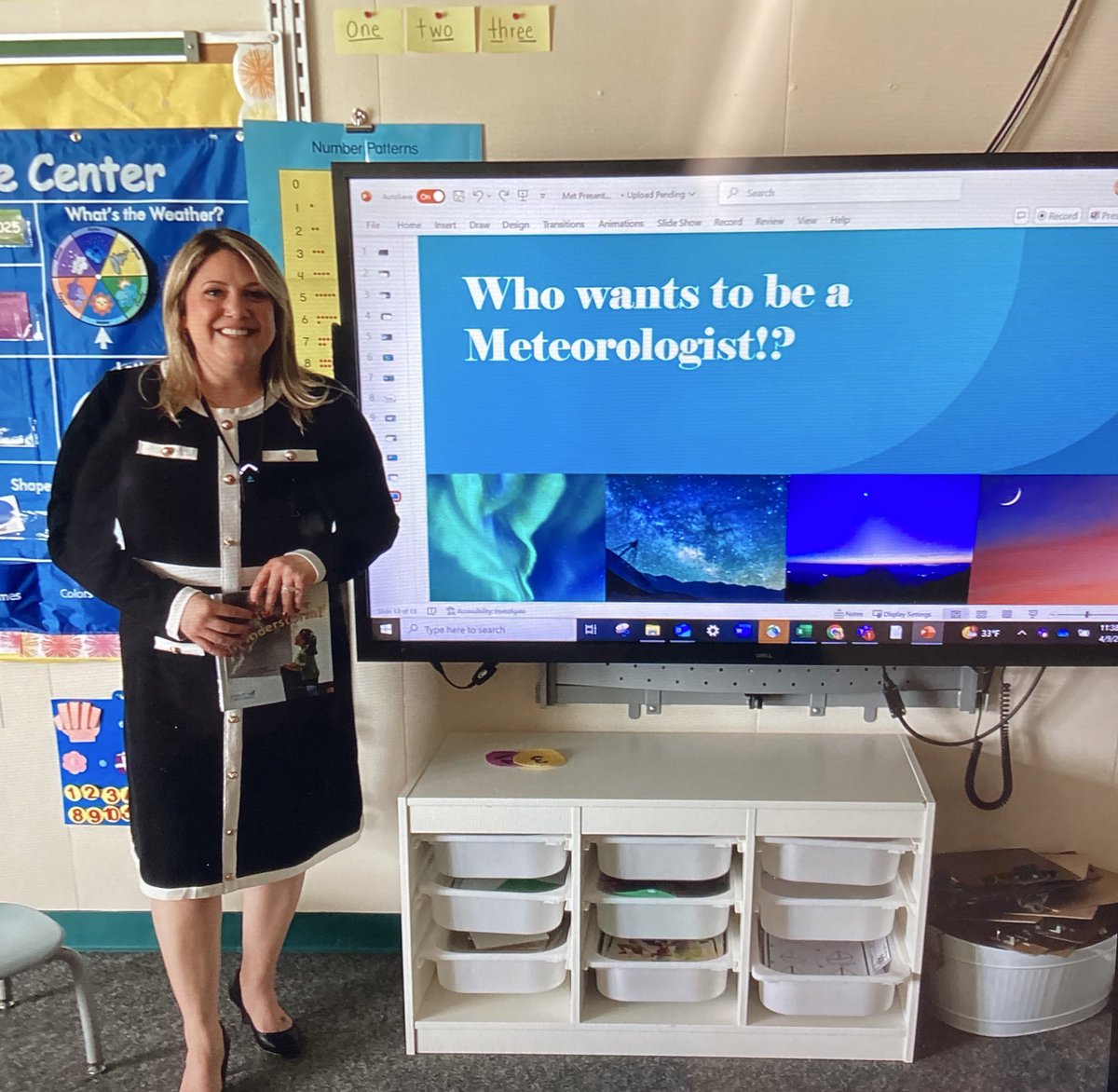 SmLaRocca's tweet photo. Although I'm no longer working in weather full-time, it will always be the coolest job in my eyes! I'm thrilled to volunteer and inspire young Weather Bugs, showing them that they too can be meteorologists when they are older!Thank you, Schlegel Road Elementary, for having me! https://t.co/Pcup11UCbR