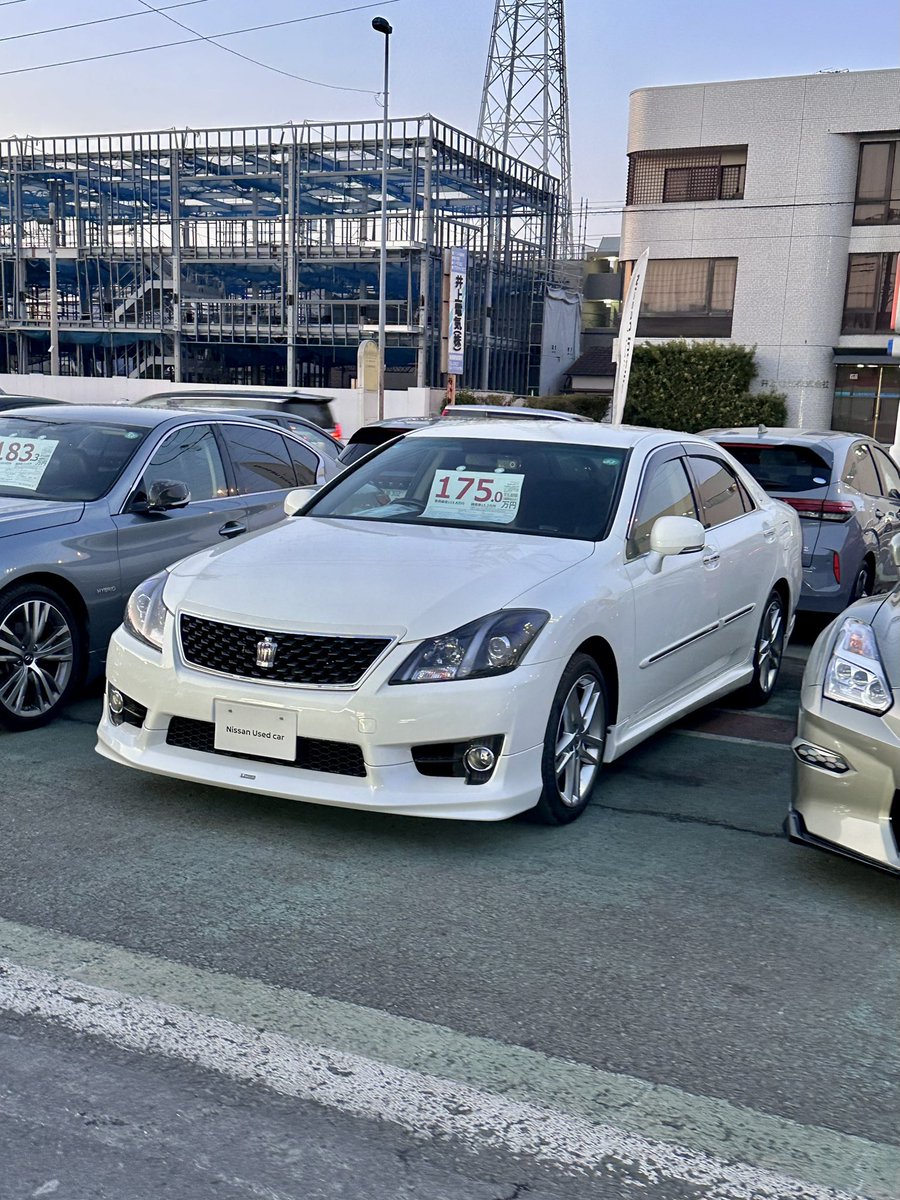 masa211___'s tweet photo. 買ったった。
早ければ今月末の納車！！

200系クラウンアスリート2.5
アニバーサリーエディション
モデリスタフルエアロ
走行距離2.2万キロ
ワンオーナー
禁煙車
極上すぎると思う🤦‍♂️

楽しみすぎる😌 https://t.co/BvlLwSzAuV
