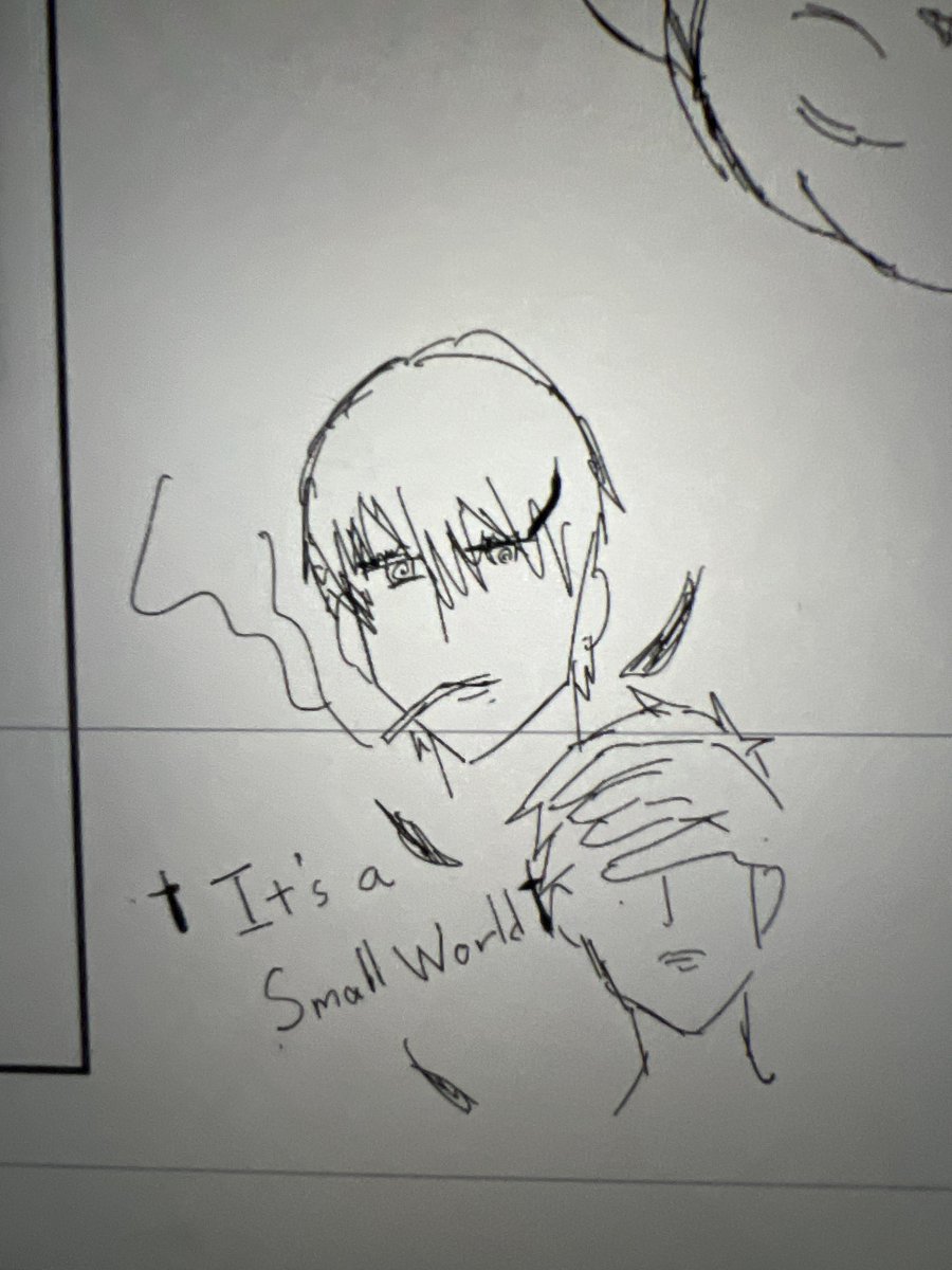 友達が描いてくれたグラデ便箋のよだつか(正解) 